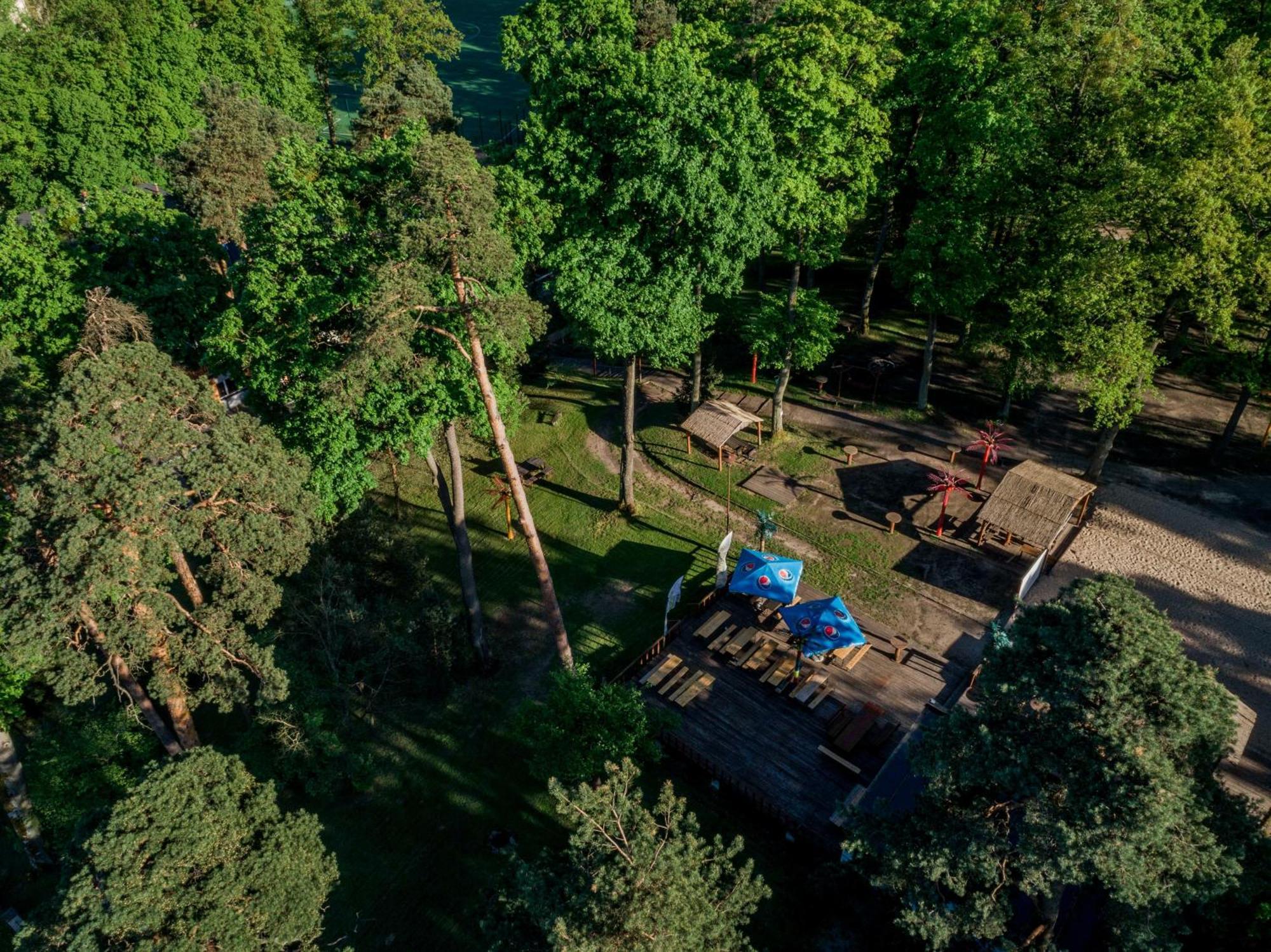 Lesna Przystan Hotel Ilawa Bagian luar foto